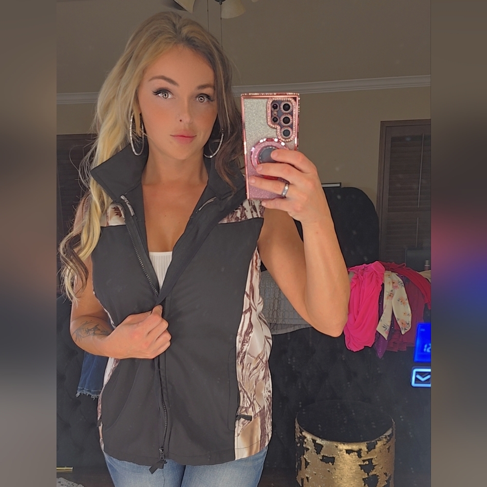 White Camo Vest